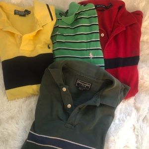Lot of men’s Abercrombie Nautica polos shirt